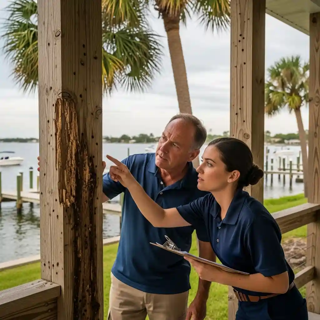 Dampwood Termite Prevention in St. Petersburg