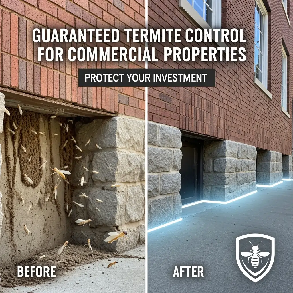 Guaranteed Termite Control for Commercial Properties