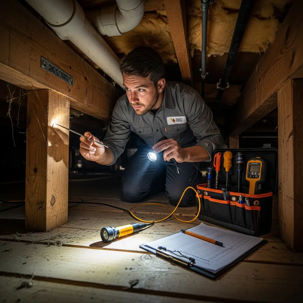 Professional Termite Inspection Includes